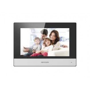 Video Intercom Indoor Station with 7-Inch Touch Screen - DS-KH6320-WTE1